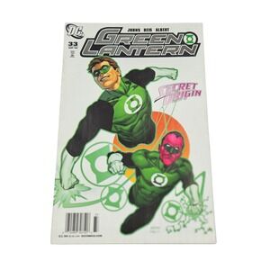 DC‎ Green Lantern Comic Book #33 Secret Origin Part 2 Johns Reis Albert
